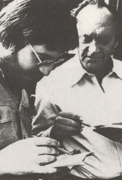 Pil. Witold Świadek i trener Samolotowej Kadry Narodowej instr. pil. Zdzisław Dudzik